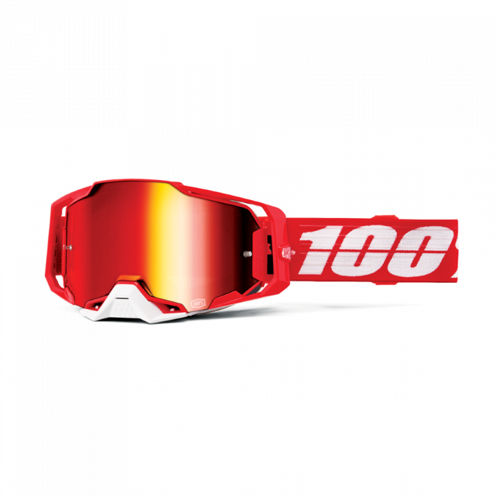 100% 2023 Fall Armega Crossbril C-Bad Rood (Lens: Spiegel Rood)