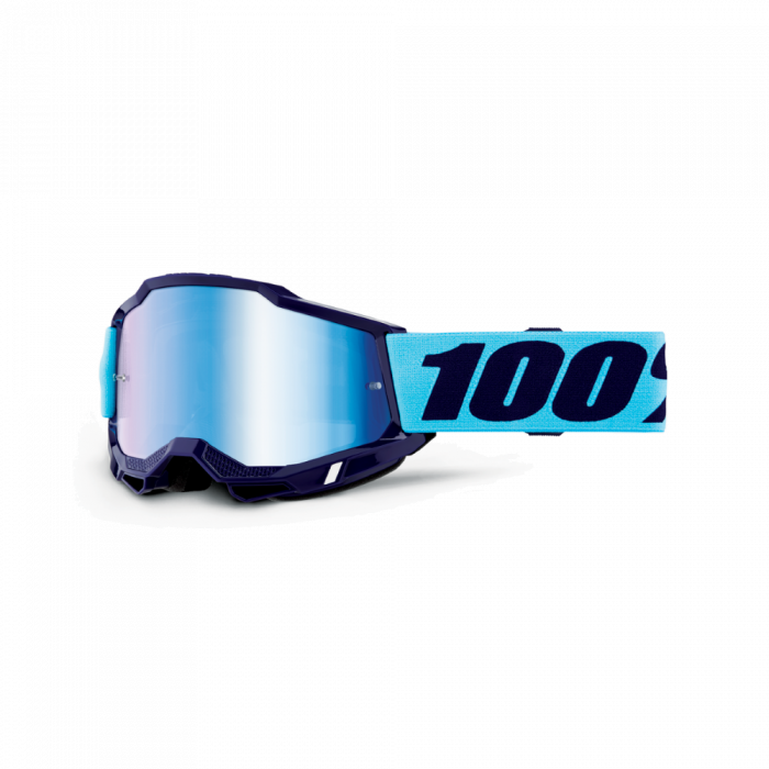 100% 2023 Fall Accuri 2 Crossbril Vaulter Blauw (Lens: Spiegel Blauw)