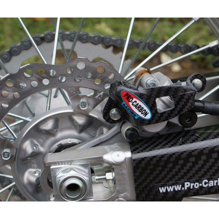 Pro Carbon Achterremschijf Beschermer KTM SX SXF 2007-2012 (Fitting Kit)