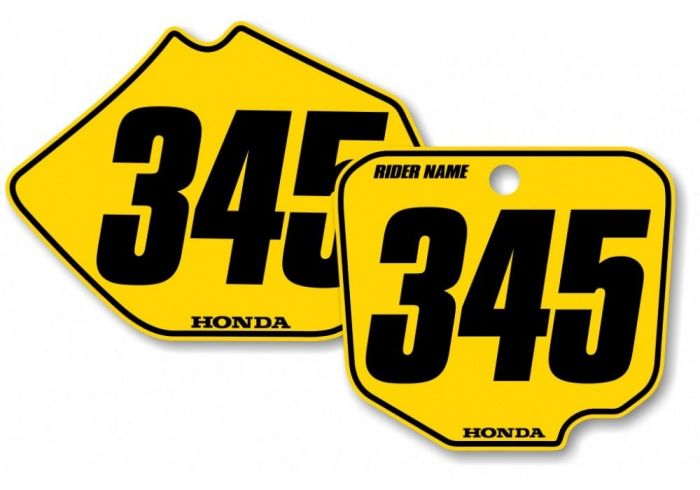 Zeronine Factory Series Nummerplaten Honda CR125 1995-1997 CR250 1995-1996