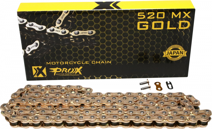 ProX MX Rollerchain Gold 520 x 120 L