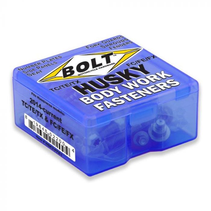 Bolt Full Plastic Boutset Husqvarna TC125 14-20 TC150 18-20 TC250 14-20 TC300 14-17 TE125 14-16 TE150 17-20 TE250 14-20 TE300 14-20 FC250 14-20 FC350 14-20 FC450 14-20 FE250 14-20 FE350 14-20 FE450 14-20 FE501 14-20