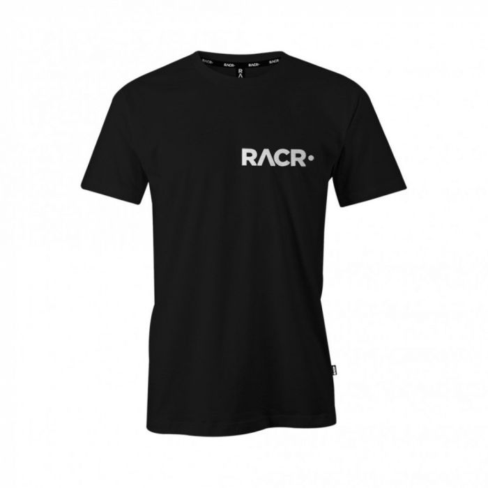 RACR• T-Shirt 01 Jeugd Zwart Maat 146