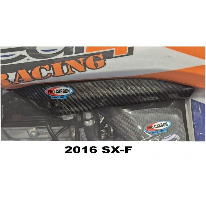 Pro Carbon Tank Cover Sides KTM SX250 SX350 SXF 450 2016-2017