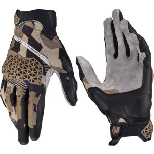 Leatt 2024 X-Flow 7.5 ADV Adventure Handschoenen Short Desert Zwart / Bruin