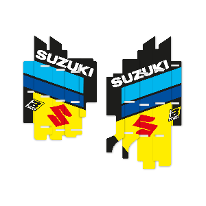 Blackbird Stickers Radiateurlamellen Suzuki World 2019 Suzuki RMZ250 2019-2023