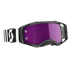 Scott 2023 Prospect Racing Crossbril Zwart / Wit (Lens: Paars Chrome Works)