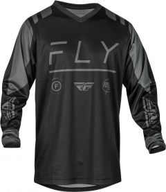 Fly Racing 2024 F-16 Crossshirt Zwart / Antraciet