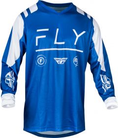 Fly Racing 2024 F-16 Crossshirt True Blauw / Wit