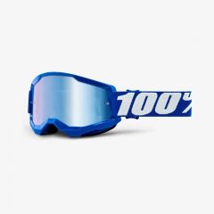 100% 2022 Strata 2 Crossbril Blauw (Lens: Blauw)