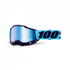 100% 2023 Fall Accuri 2 Crossbril Vaulter Blauw (Lens: Spiegel Blauw)