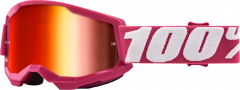 100% 2022 Strata 2 Jeugd Crossbril Fletcher (Lens: Rood)