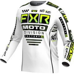 FXR 2024 Podium Gladiator MX Crossshirt Wit / Camo
